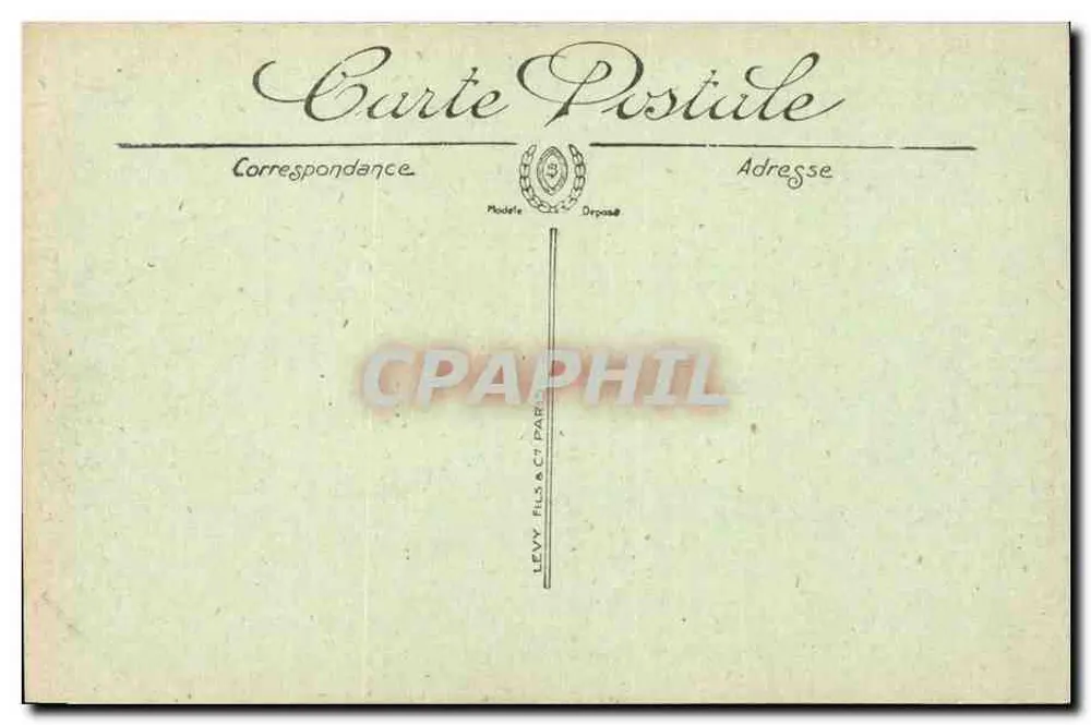 Le Touquet-Paris-Plage — O Hermitage — LL. — n° 225 - Verso