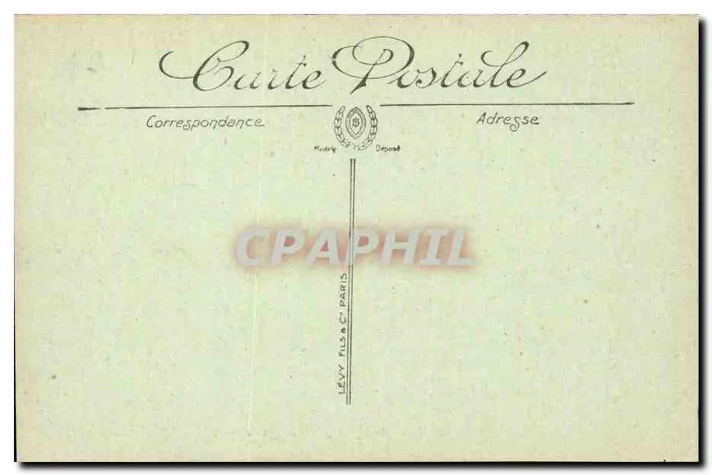 Le Touquet-Paris-Plage — O Square — LL. — n° 157 - Verso