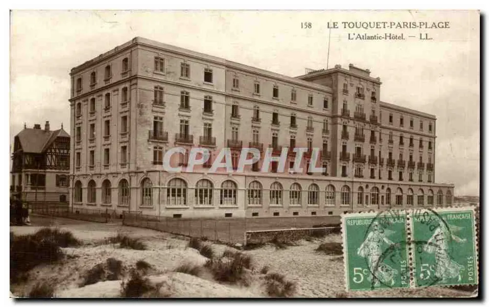 Le Touquet-Paris-Plage — Das Atlantic-Hotel — LL. n°158 - Vorderseite