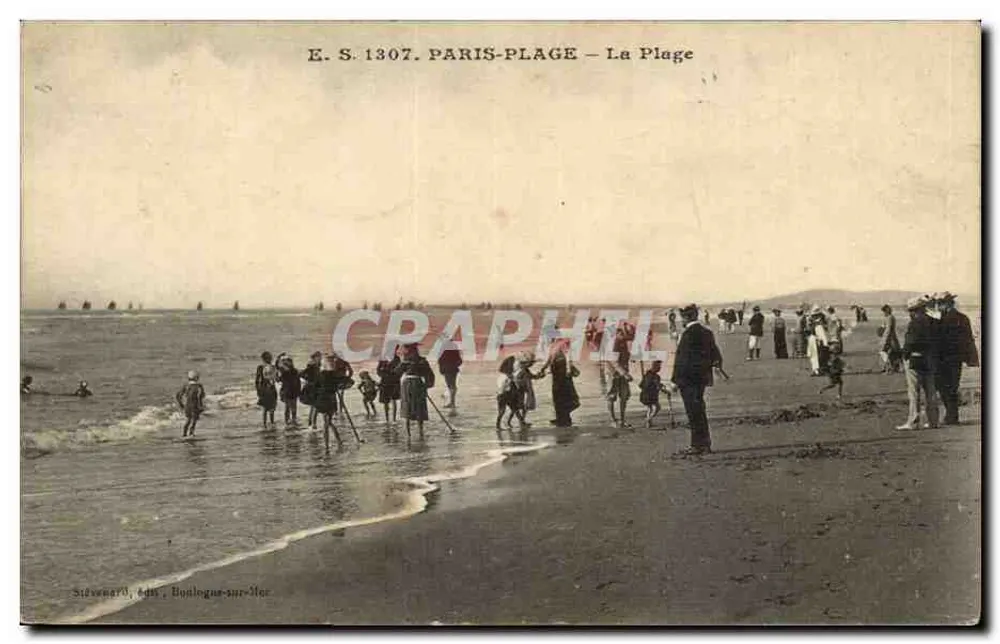 Parigi-Piaggia — La Piaggia — Stevenard, Ed. Boulogne-sur-Mer - Recto