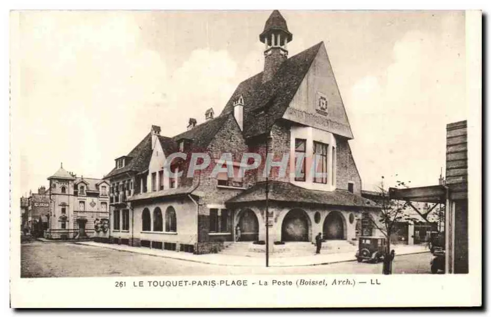 Le Touquet-Paris-Plage — A Postagem — Boissel, Arq. — LL - Frente