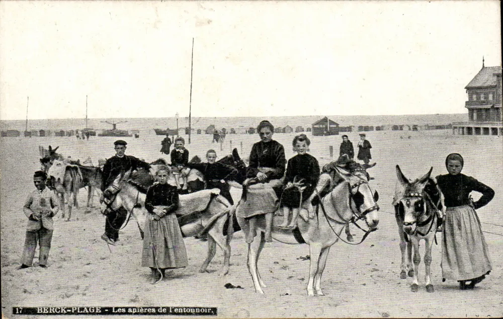 Berck-Plage — Die Apières des Entounoir — unbekannter Verleger, Nr. 17 - Vorderseite