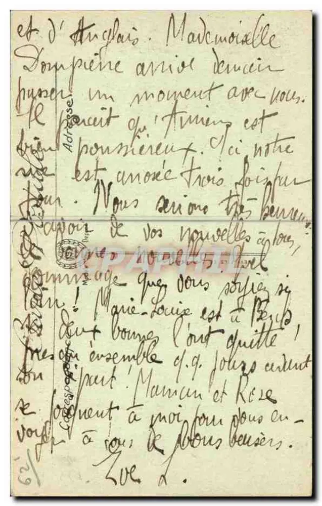 Le Touquet-Paris-Plage — Ein Seewolf — LL, Nr. 3011 - Rückseite