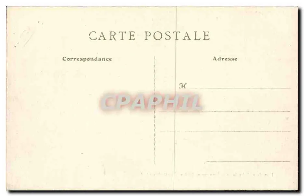 Saint-Pol (P.-de-C.) — Straßen von Arras und der Stadtverwaltung — Imp. de l'Abeille de la Ternoise, Boulev. Carnot - Rückseite