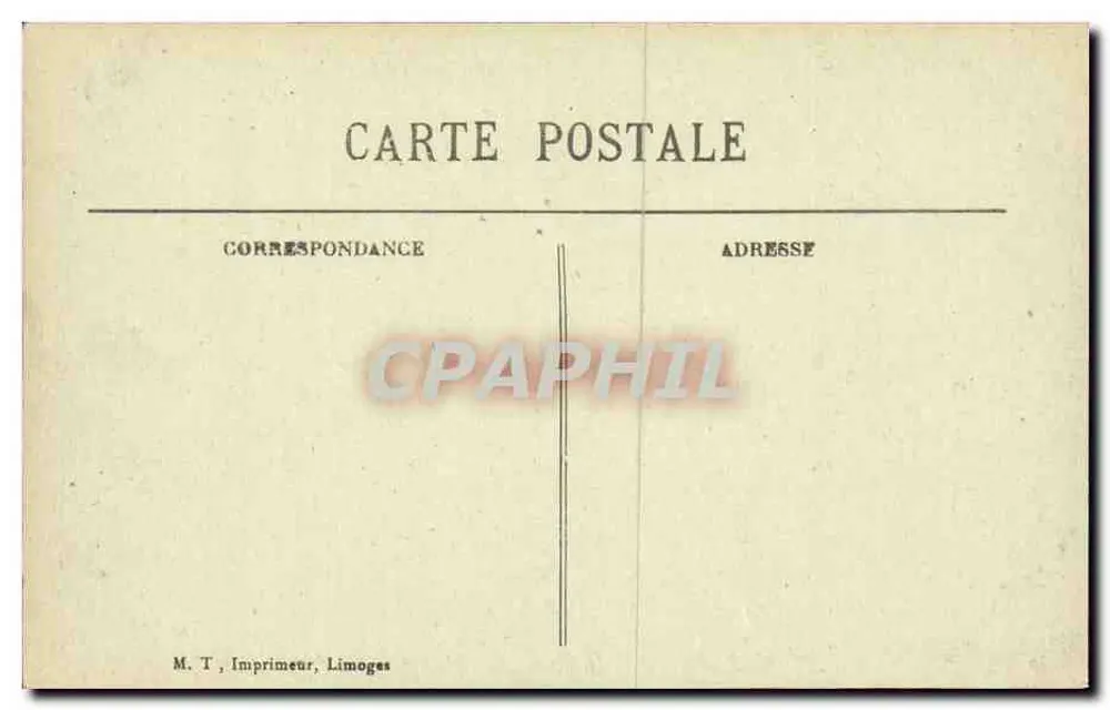 Montreuil-sur-Mer - Die Avenue de la Gare — Hotel Bella Vue und Café-Restaurant — Flahant, Tabacs, Montreuil-sur-Mer - Rückseite