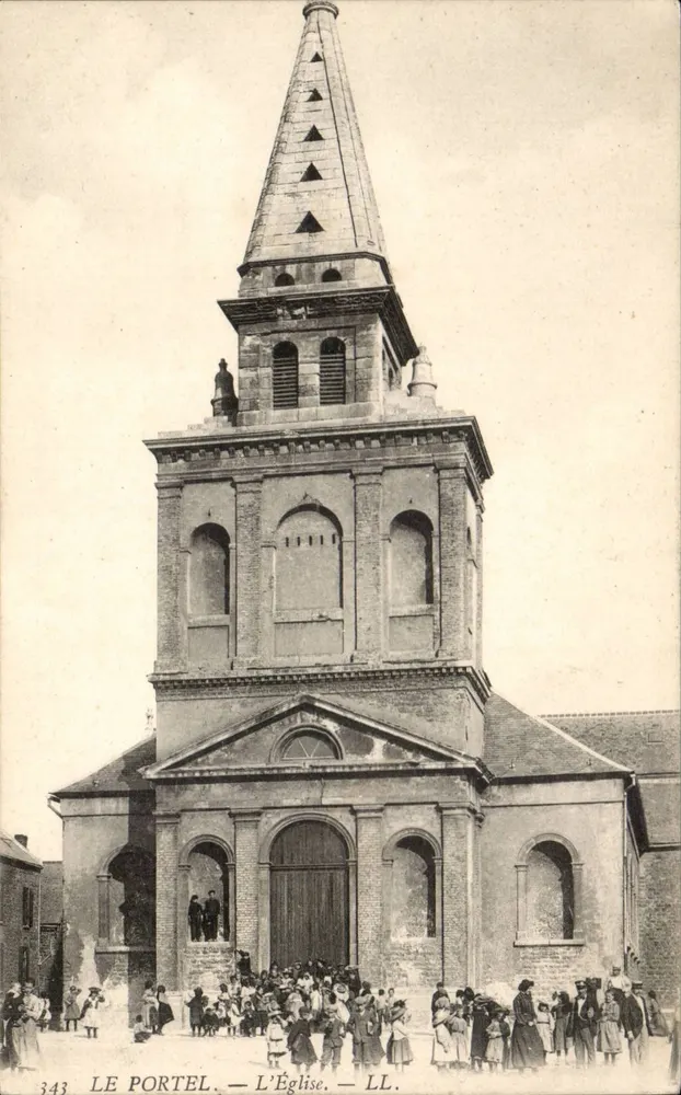 Le Portel — A Igreja — LL. n° 343 - Frente
