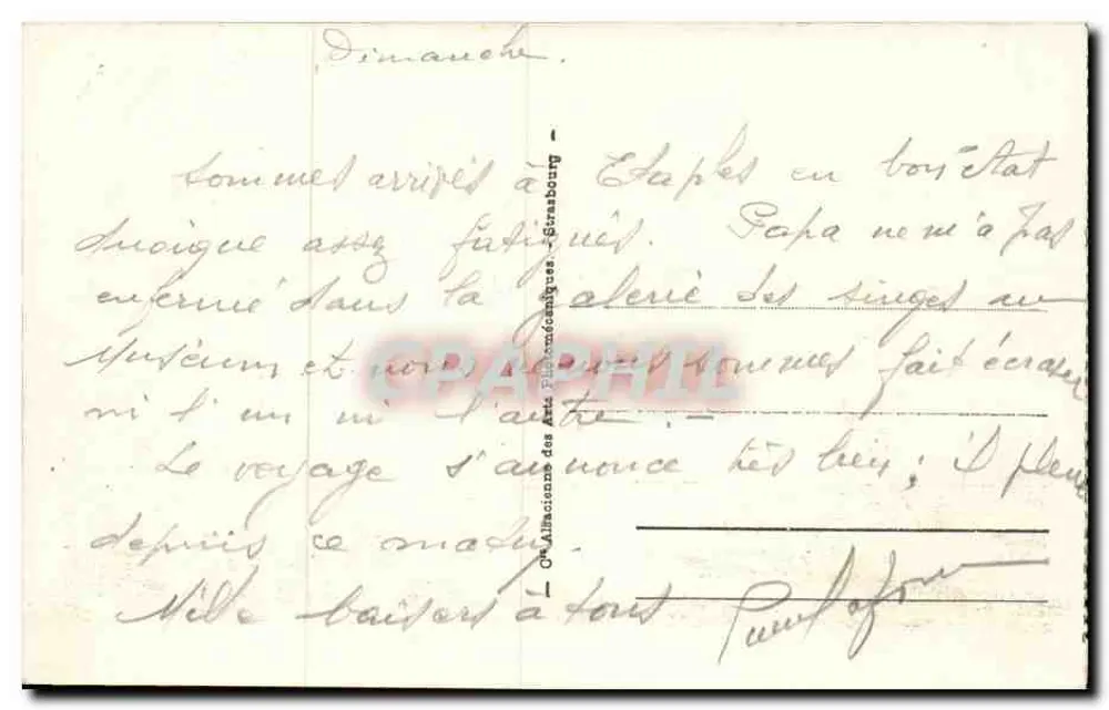 Le Touquet-Paris-Plage — Vista general — editor A.R. n° 126 - Reverso