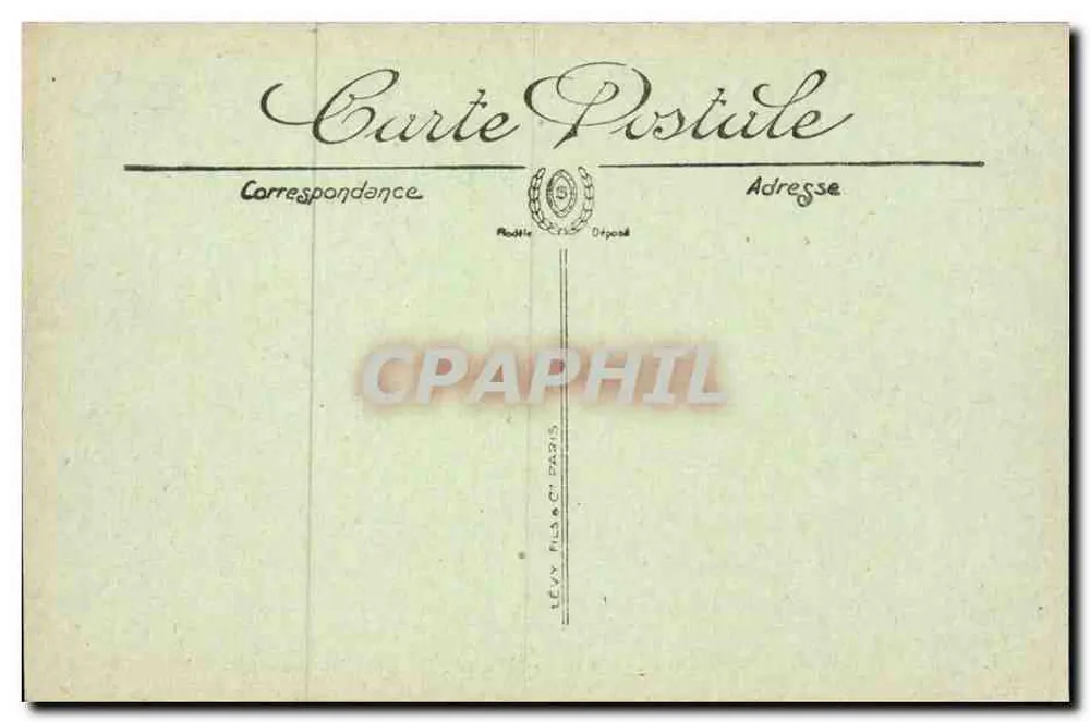 Le Touquet-Paris-Plage — A través del Bosque — LL. — N° 121 - Reverso