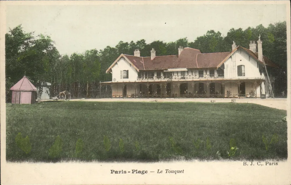 Paris-Plage — Le Touquet — B. J. C., Paris - Frente