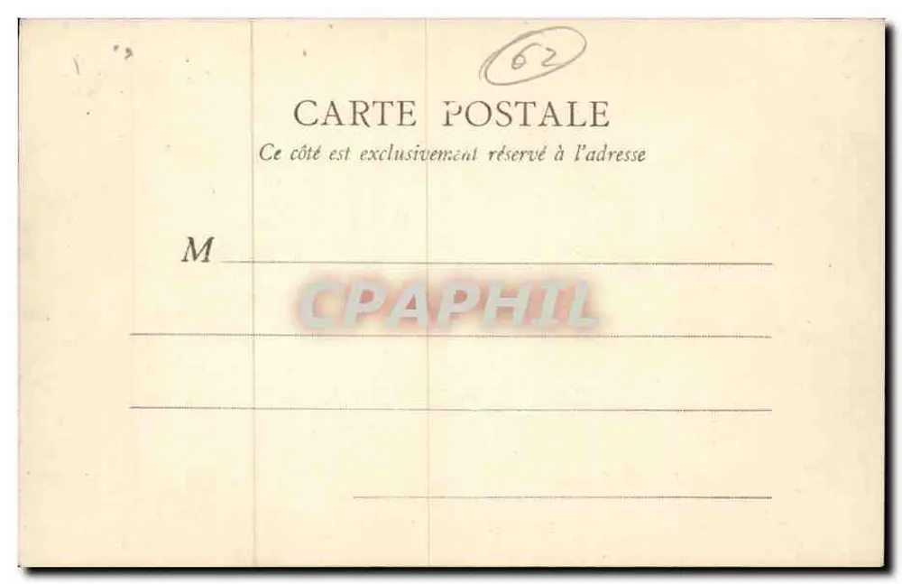 Paris-Plage — Le Touquet — B. J. C., Paris - Verso