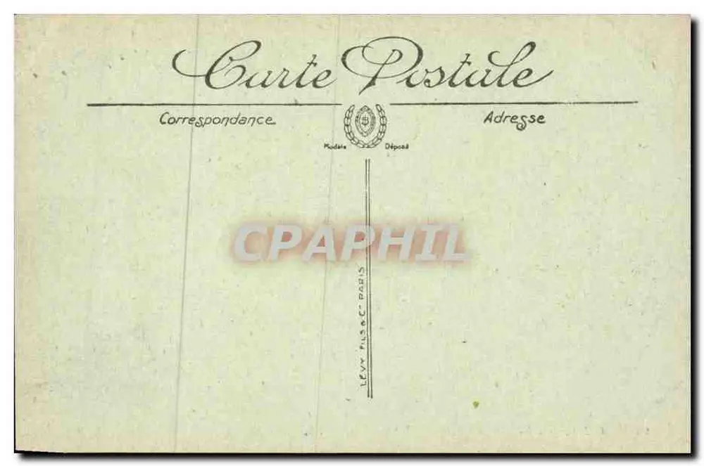 Le Touquet-Paris-Plage — Unter den Bäumen — LL. — n°91 - Rückseite