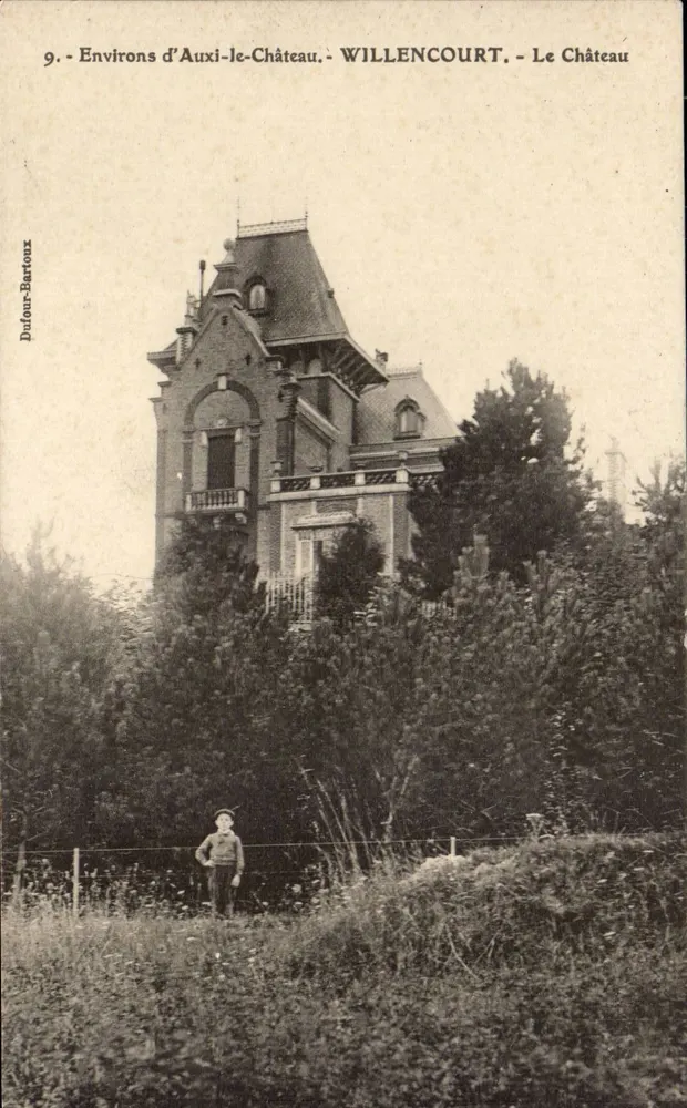 Arredores de Auxi-le-Château - WILLENCOURT - O Castelo - Dufour-Bartoux - Frente