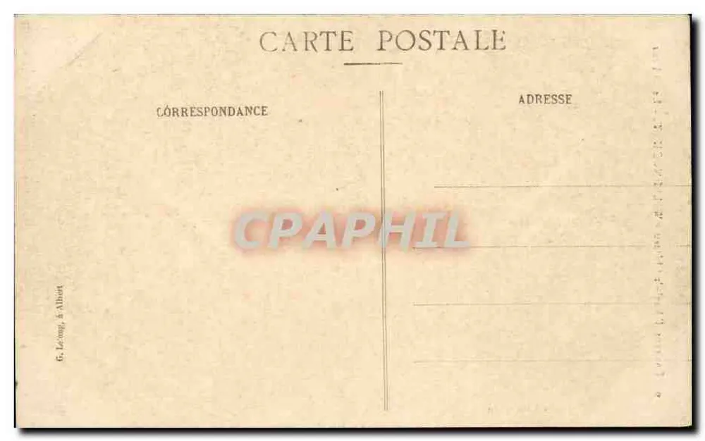 Arredores de Auxi-le-Château - WILLENCOURT - O Castelo - Dufour-Bartoux - Verso