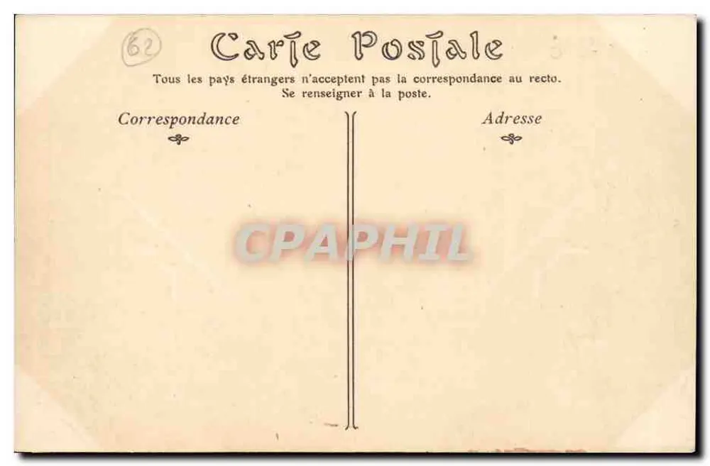 Montreuil-sur-Mer (Pas-de-Calais) — Die Mauern — Verlag: Beach, Nr. 131 - Rückseite