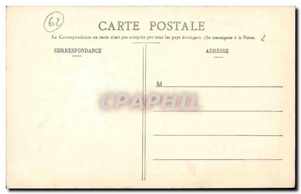 Montreuil-sur-Mer — Die Gräben der Zitadelle — Lib. Fontaine-Serret - Rückseite
