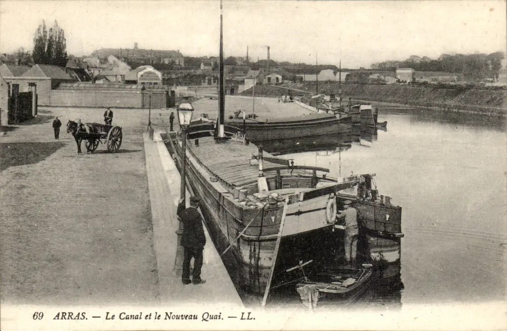 Arras — Der Kanal und der Neue Kai — LL. n°69 - Vorderseite