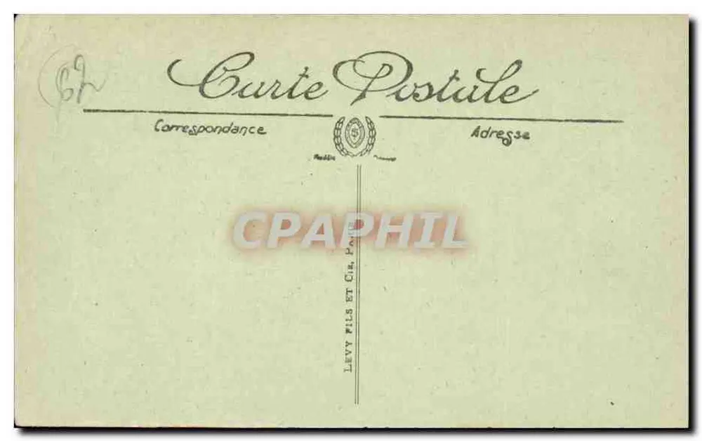 Calais — Le Bassin du Paradis — LL. - Rückseite