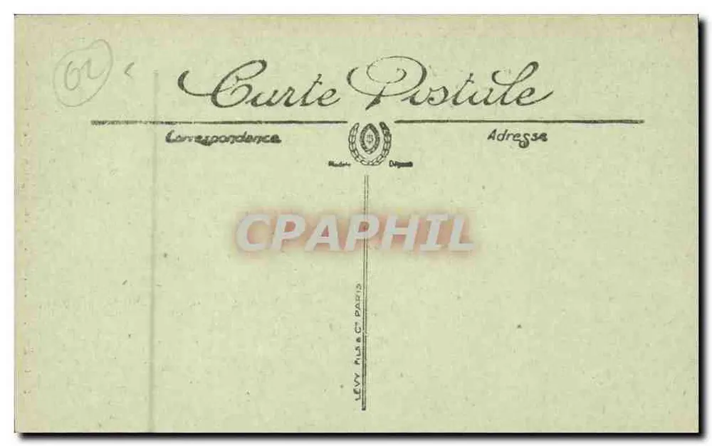 Calais — O Farol — The Light-house — LL. - Verso
