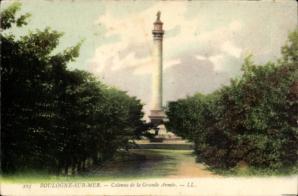 Boulogne-sur-Mer — Säule der Grande Armée — LL. n° 225 - Vorderseite