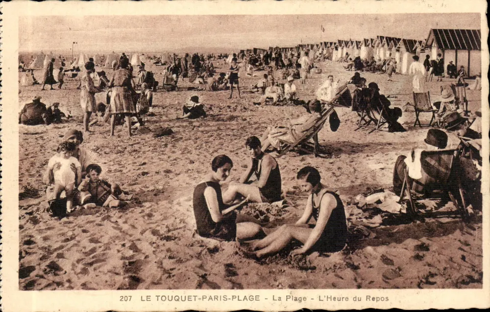 Le Touquet-Paris-Plage - Die Strände - Die Ruhezeit — Sonderausgabe Jour, 82, Rue de Paris - Vorderseite