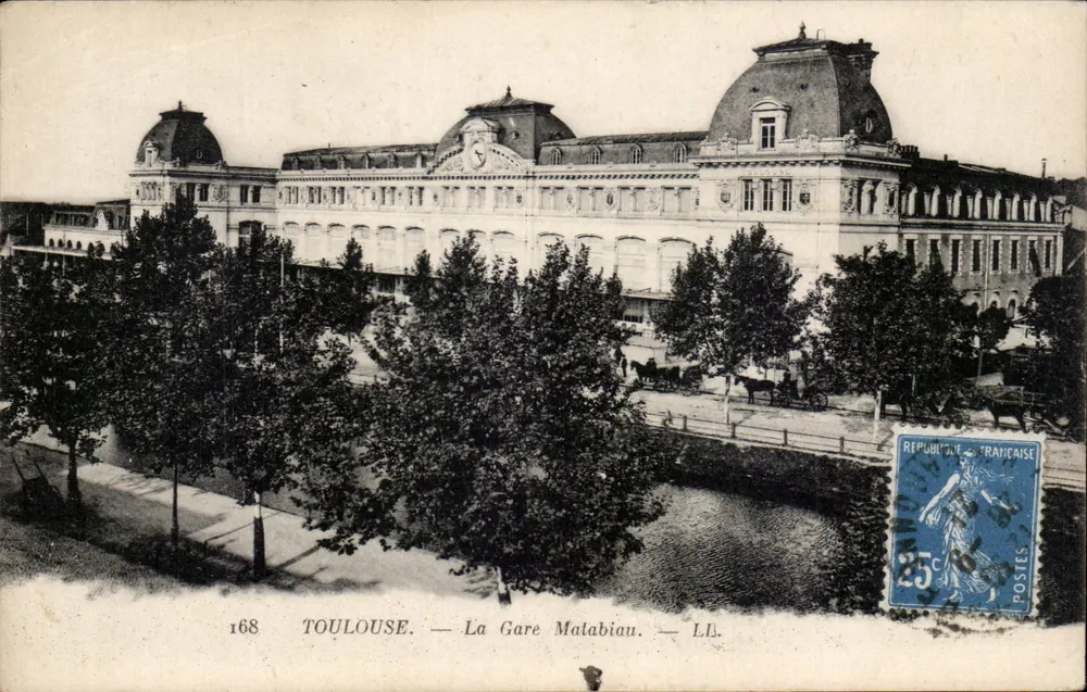 Toulouse — A Estação Malabiau — LL. n°168 - Frente