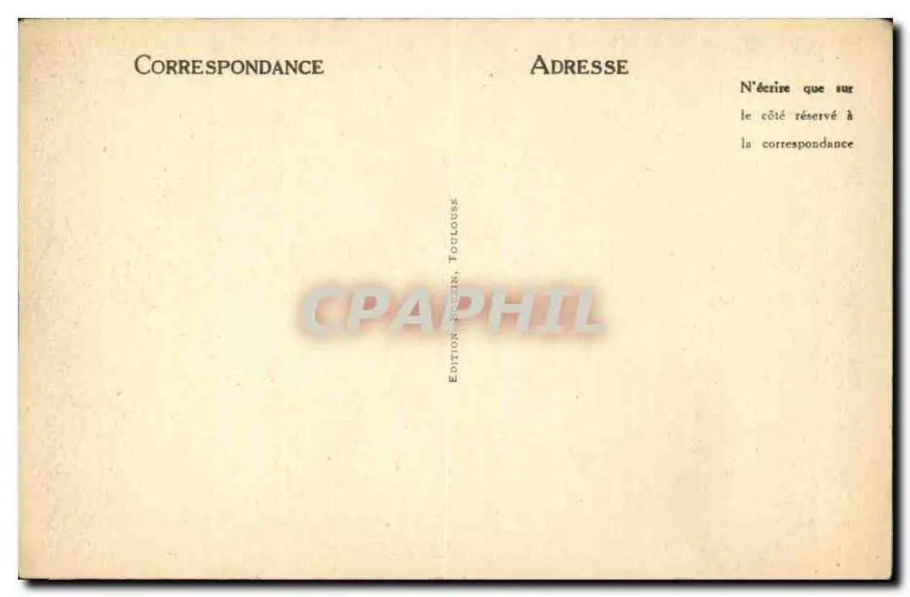 Toulouse — Rue Alsace-Lorraine — Editor Nocin, n°2 - Verso