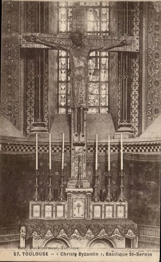 Toulouse — Christy Byzantin — Basilique St-Sernin - Vorderseite