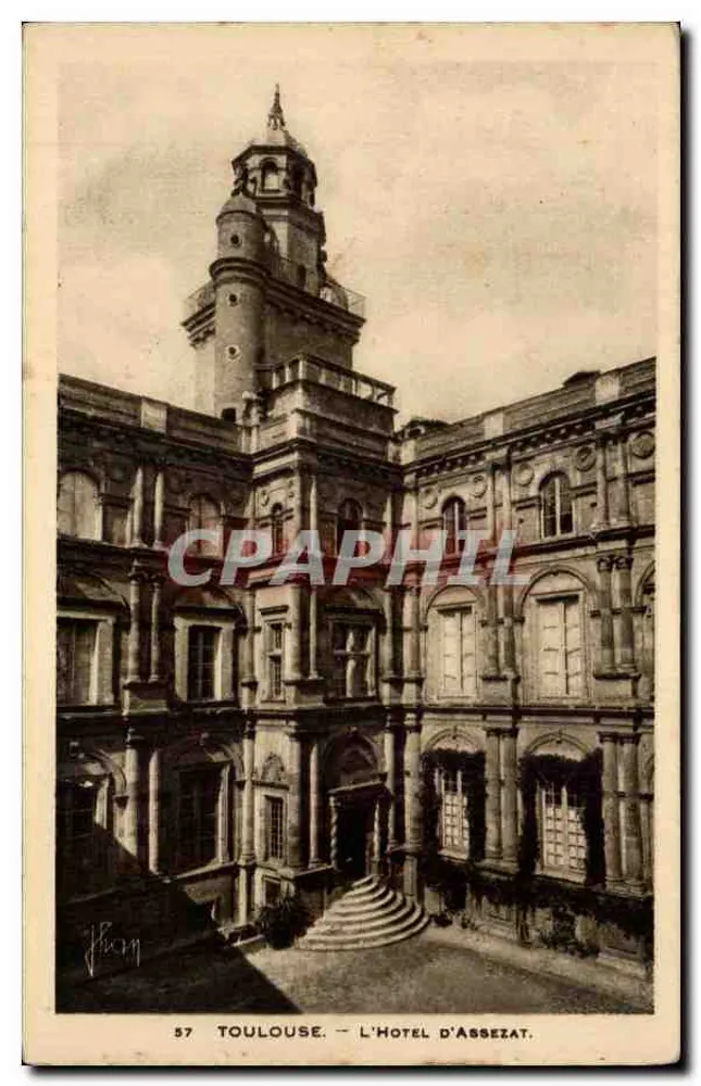 Toulouse — O Hotel d'Assezat — Editor Bouezim, n°57 - Frente