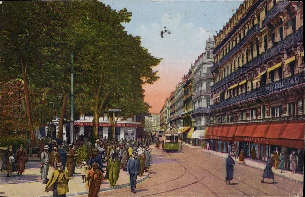 A Rua de Alsácia-Lorena — Toulouse — Edições NABRO, série 8 - Frente