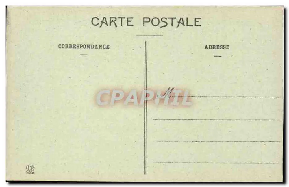 A Serra Negra - A Fonte e o Desaguadeiro - Parque de St-Ferréol - Prototype L'Adouche Frémal - Verso