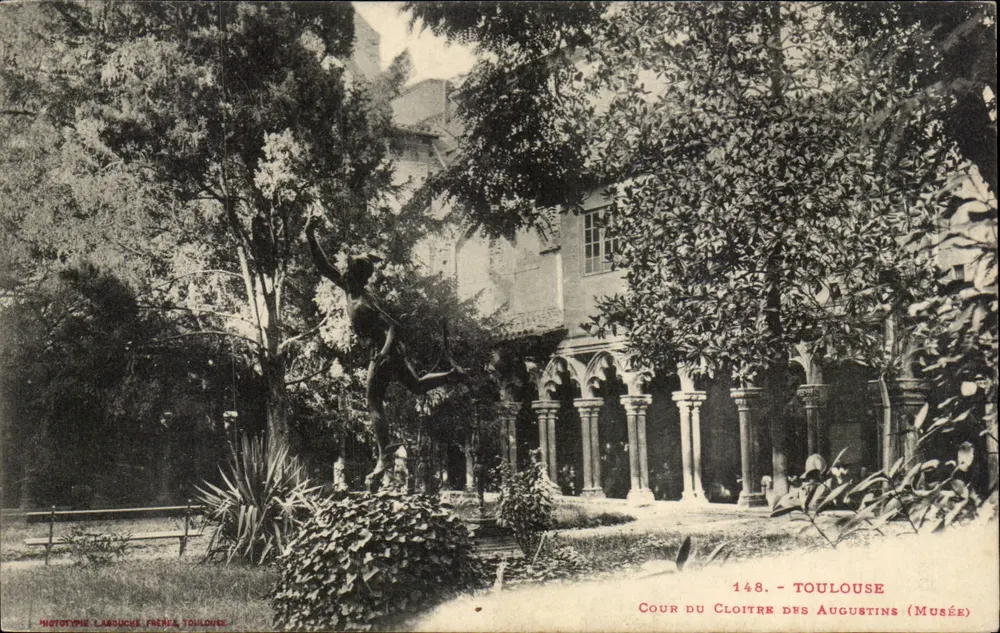 कौर डू क्लॉइट्र डेज़ ऑगस्टिन्स — तौलूज़ (म्यूज़ियम) — फोटोटाइप ल'एब्सूश फ्रेर्स, तौलूज़, नंबर 148 - आगे