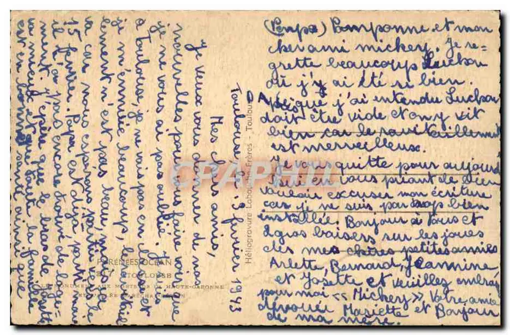 Porta da Alemanha — Strasbourg — editor Elfe, n°3017 - Verso