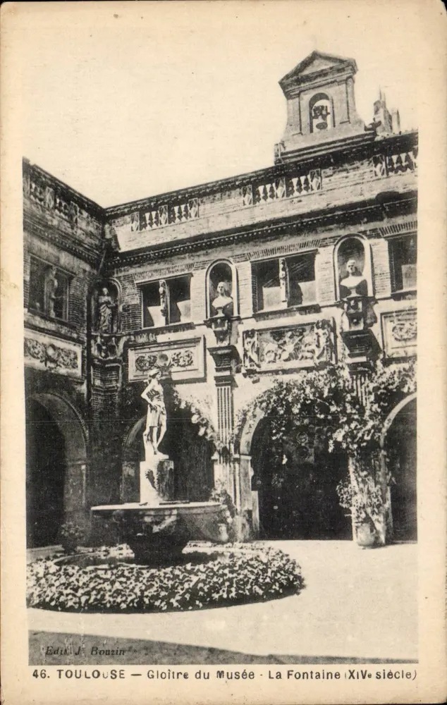 Toulouse — Glória do Museu — A Fonte (século XIV) - Frente