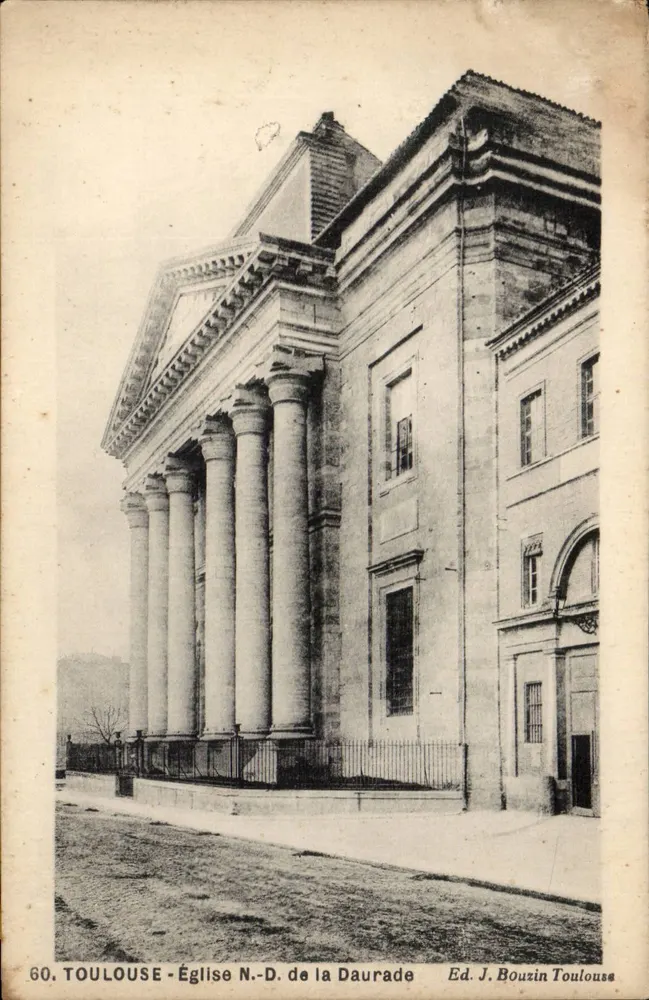 Toulouse - Kirche N.-D. de la Daurade — Verlag J. Bouzin Toulouse - Vorderseite