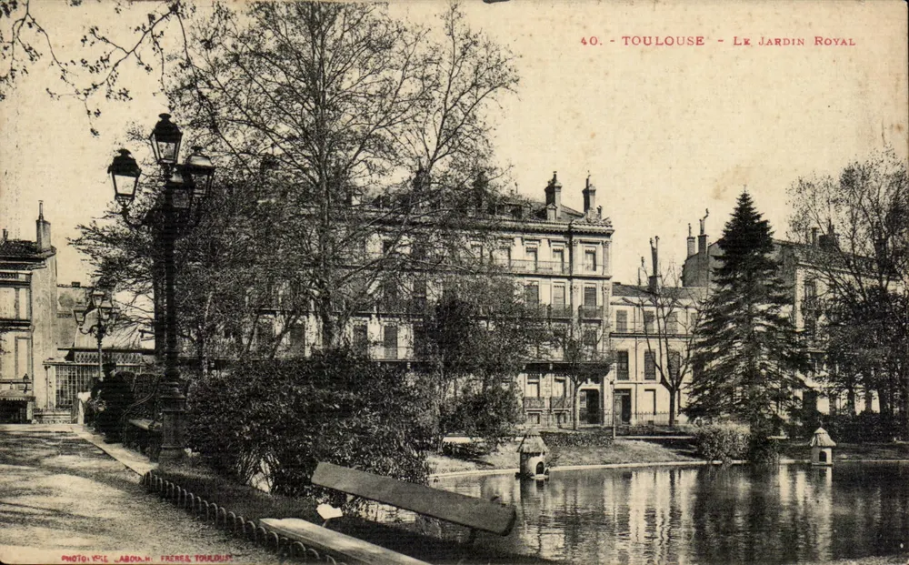 Toulouse - O Jardim Real — Foto JABON & FRÈRES TOULOUSE, n°40 - Frente