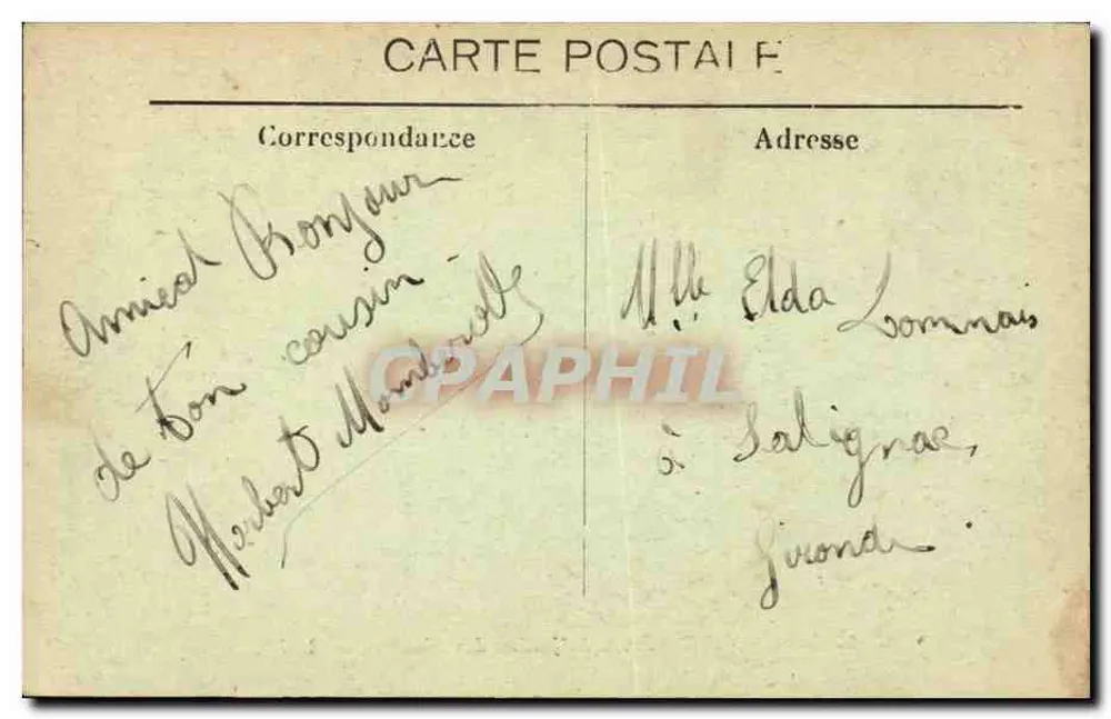 Toulouse - Allée du Jardin des Plantes — L.M. n°86 - Rückseite