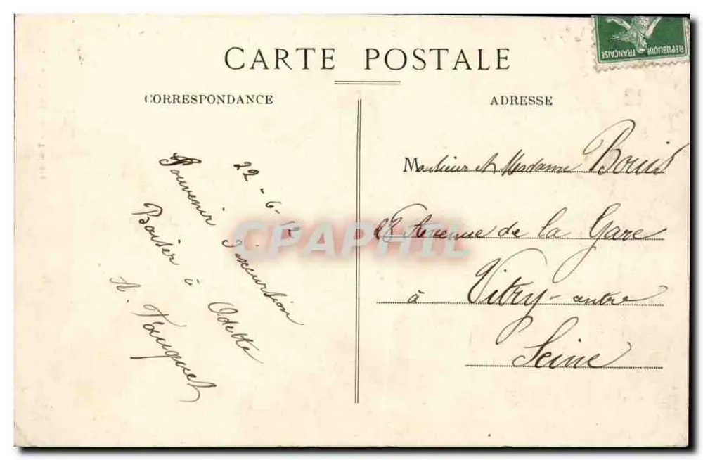 Toulouse — Panoramablick über die Garonne — L. Longuepierre, n°32 - Rückseite
