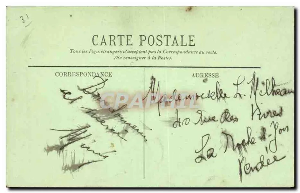 Toulouse - Die Kapitelsaal des alten Jakobinerklosters — LL. — 16. Jahrhundert - Rückseite