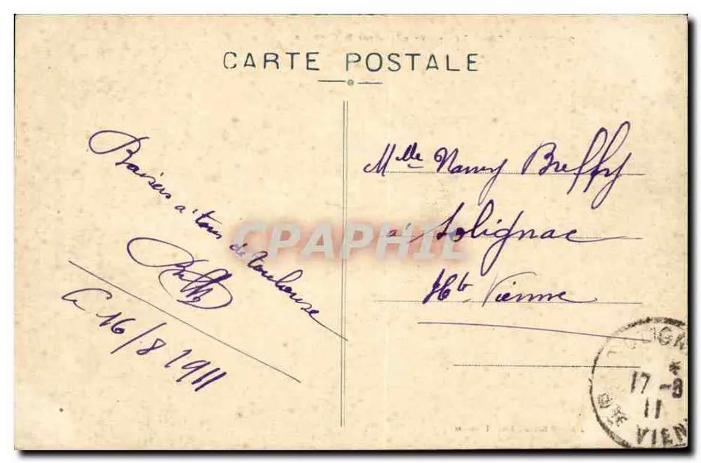 Toulouse — Panoramablick auf die Garonne — Verlag Toubin - Rückseite