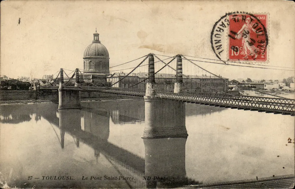 Toulouse — O Ponte Saint-Pierre — ND Phot, n°27 - Frente