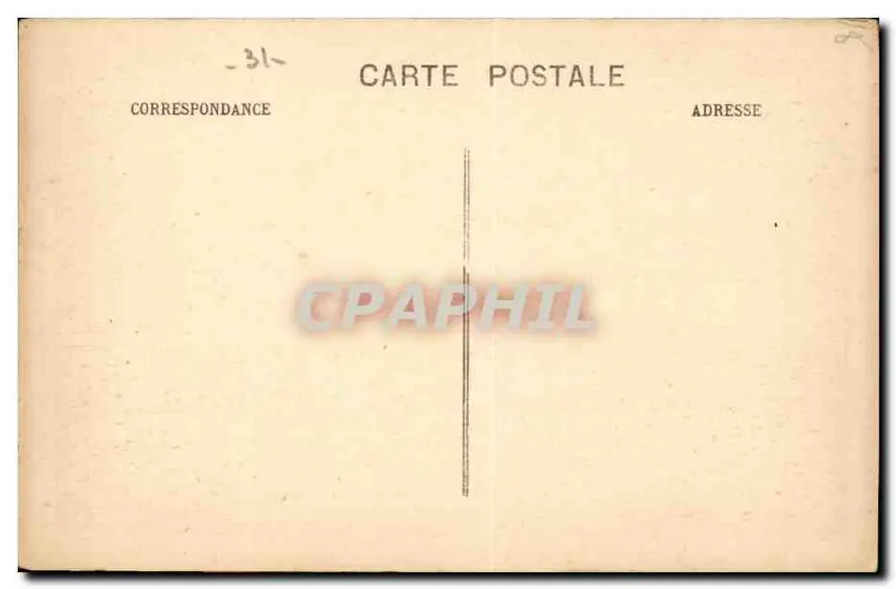 Toulouse - Die Garonne an den Zwillingbrücken an einem stürmischen Abend — Hélio J. Bouzin, Nr. 15 - Rückseite