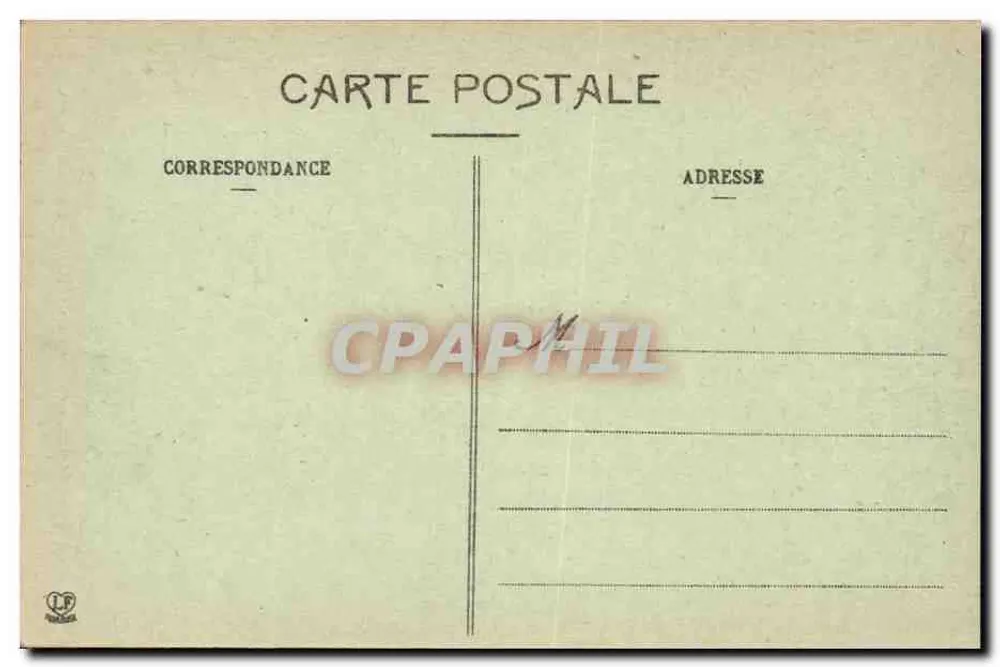 Toulouse - Cour de l'Hôtel Ményier de Lassordes — Phototype Ladruisme Toulouse, Nr. 23 - Rückseite