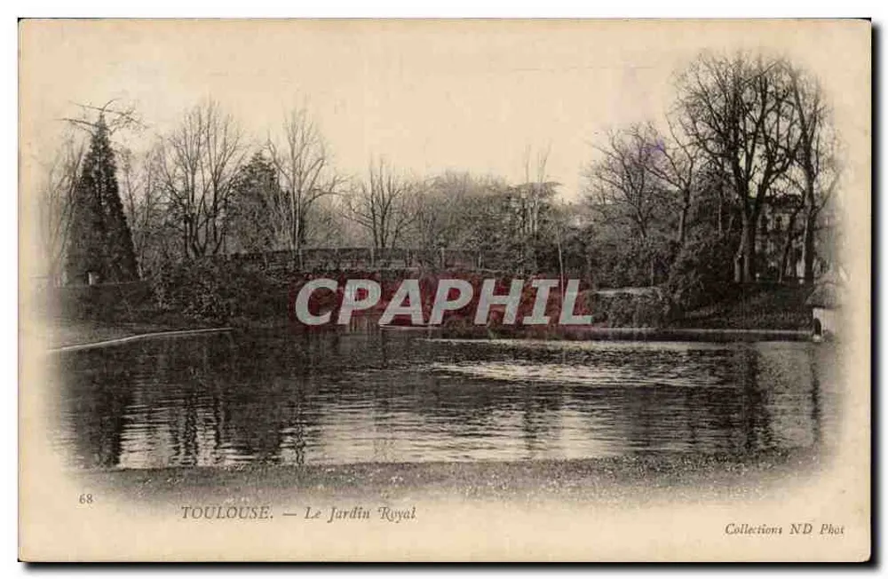 Toulouse — O Jardim Real — Collections ND Phot, n°68 - Frente