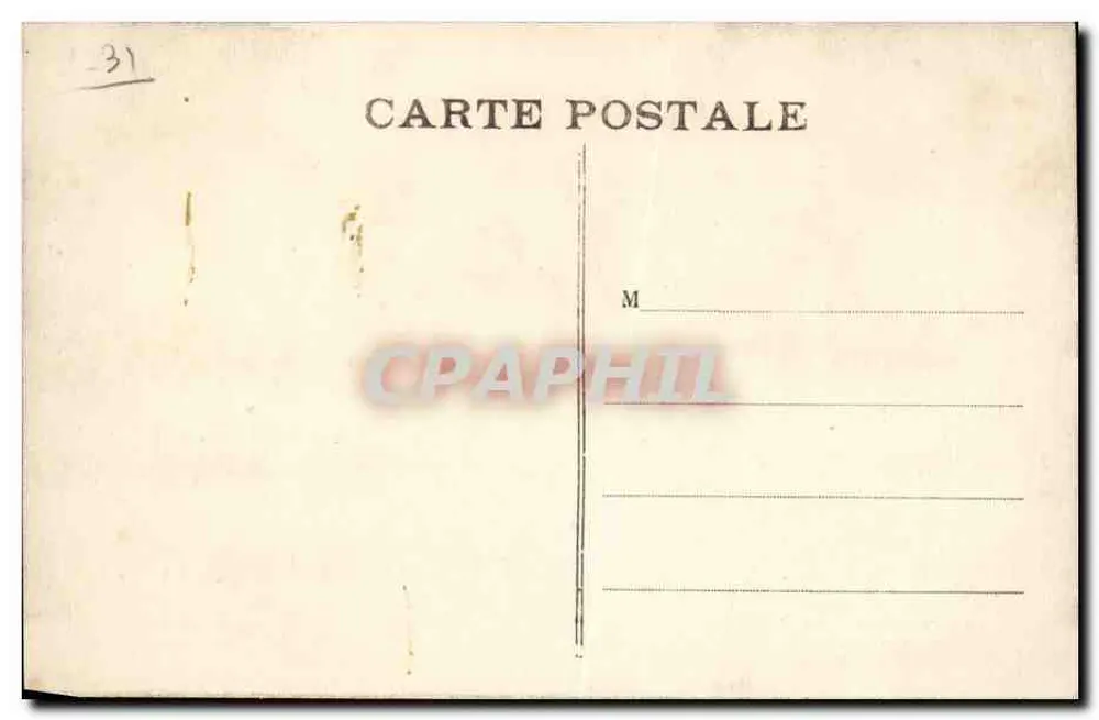 Toulouse — Square Wilson und Avenue Jean-Jaurès — Verlag F. Fourment, Nr. 70 - Rückseite