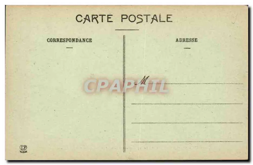 Toulouse - Eingang zum Grand Rond (Garten aus dem Jahr 1750) — Phototypie Labouche Présa, Toulouse, n°29 - Rückseite