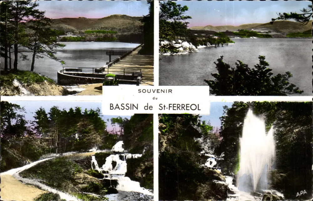 St-Ferreol-Seebecken — Erinnerung — APA - Vorderseite