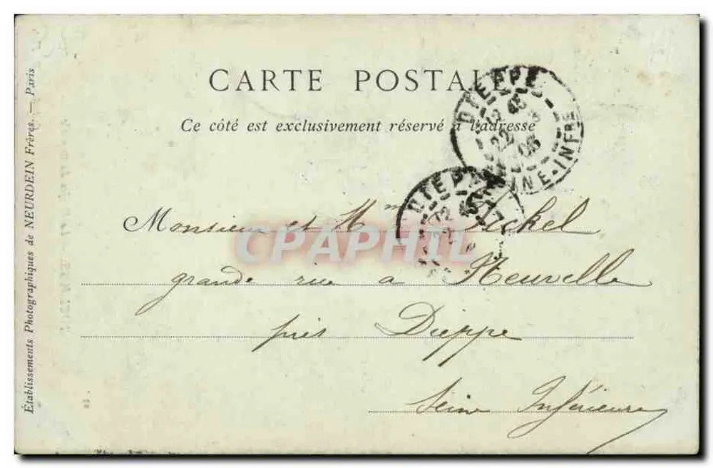 Toulouse — O Donjon do Capitole — Collections ND. Fot. - Verso
