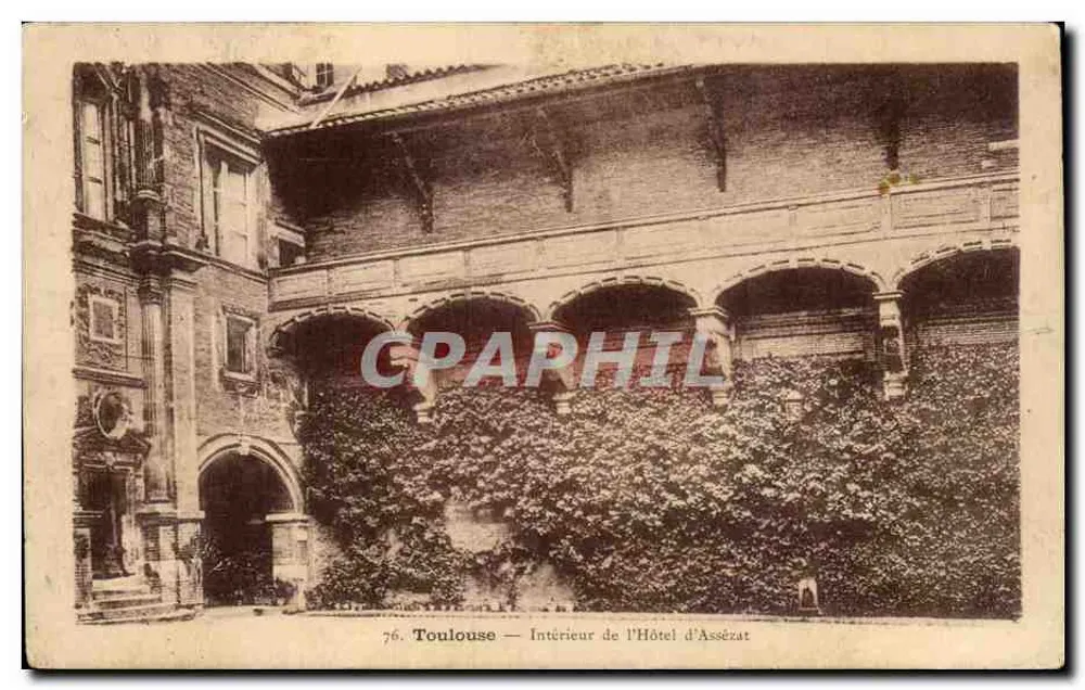 Toulouse — Innenraum des Hôtel d'Assézat — 76 - Vorderseite
