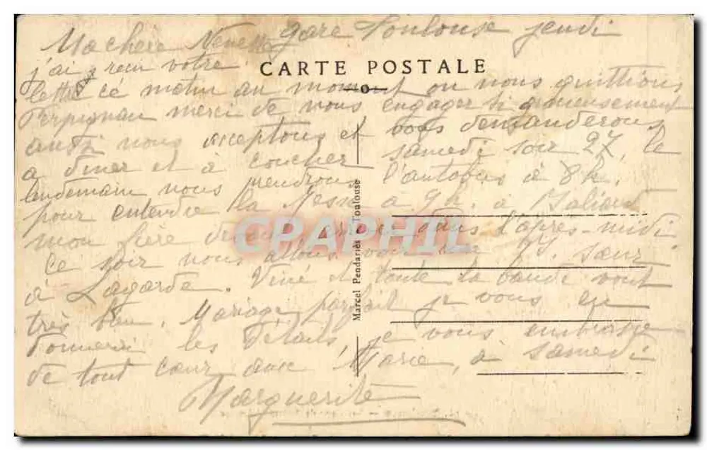 Toulouse — Innenraum des Hôtel d'Assézat — 76 - Rückseite