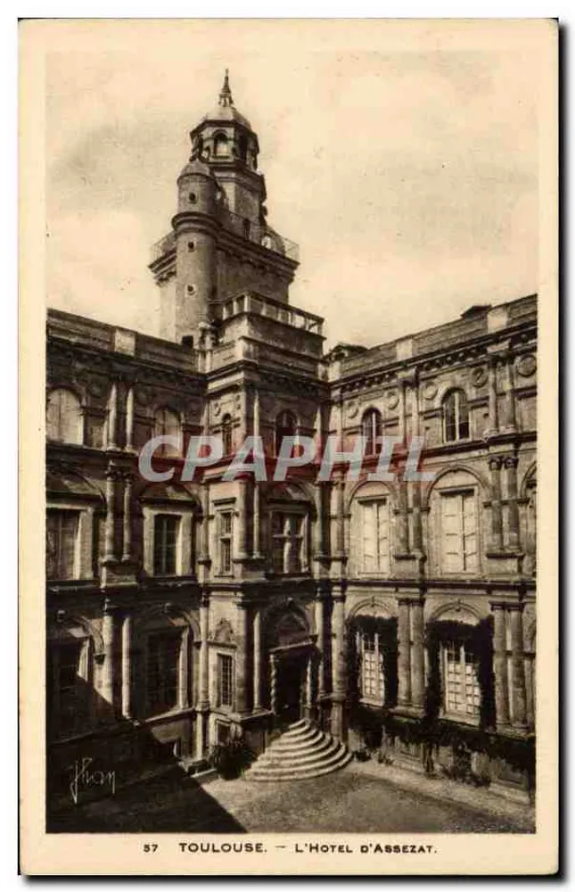 Toulouse — O Hotel d'Assezat — Édition Beguin, n°57 - Frente